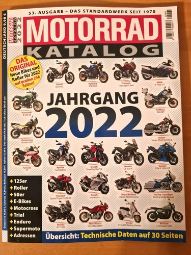 Motorrad katalog 2022 - motorrad,