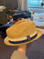 Strohhut hut jungen beige - strohhut,