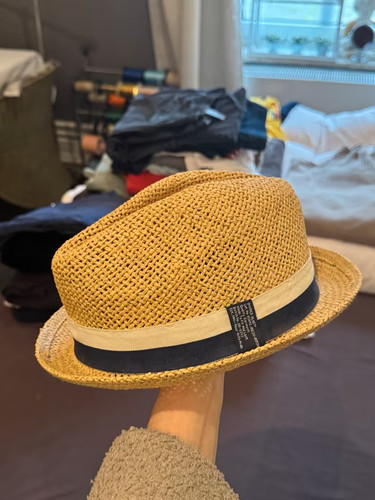 Strohhut hut jungen beige - h&m,