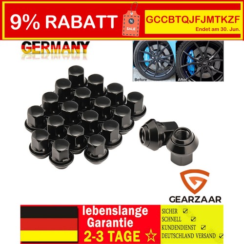20x radmuttern kegelbund - 20x,