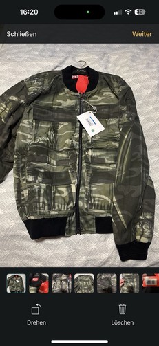 Diesel jeans bomberjacke - diesel,