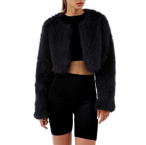 Pelzmantel damen felljacke - pelzmantel,