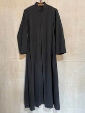 Vintage french cassock coat - vintage,
