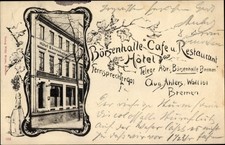 Ak Hansestadt Bremen, Hotel Restaurant Börsenhalle, Wall 161 - 10619237