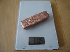 Kupfer Barren 605g Cu99,5