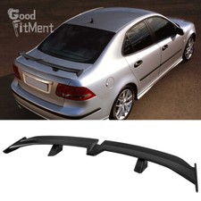 Für Saab 9-3 55" Mattschwarz Heckflügel Heckspoiler Spoilerlippe Flügel Pro-Race