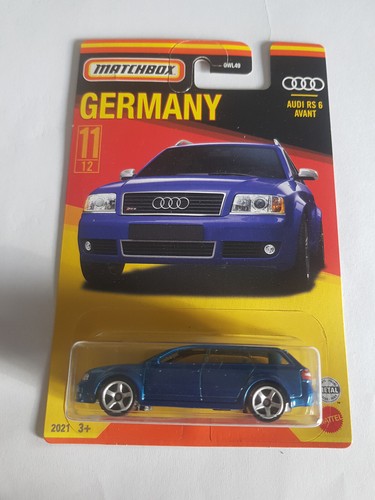 Matchbox germany audi rs6 - germany:,