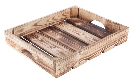 Geflammte betttablett tablett - geflammte,