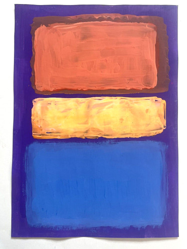 Rothko mark art colours - colours, red