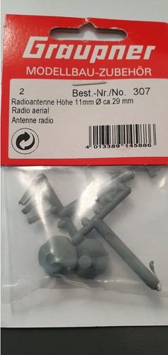 Graupner 307 radioantenne - 307,
