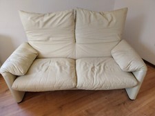 Cassina Ledersofa Zweisitzer