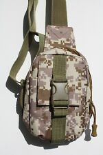 Herren Männer Brusttasche Schultertasche Crossbody Sling Bag Digitaltarn