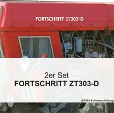 2 Folien Aufkleber Fortschritt