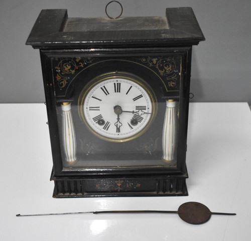 Alte pendeluhr wanduhr holz - alte,