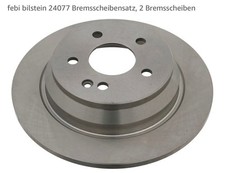 2x Bremsscheibe FEBI BILSTEIN