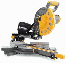 Kapp- und Gehrungssäge 2400W 255mm Laser LED Präzisionssäge Holzsägen