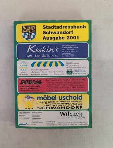 Stadtadressbuch schwandorf - stadtadressbuch,