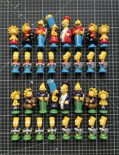 Die simpsons schachfiguren - die,