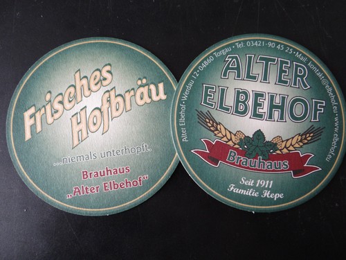 Bierdeckel brauerei und - 1,
