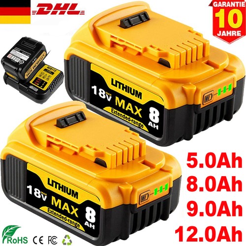 Für dewalt dcb184 akku 18v - 2x,