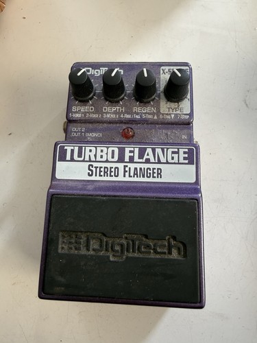Digitech turbo flange - turbo, gitarre