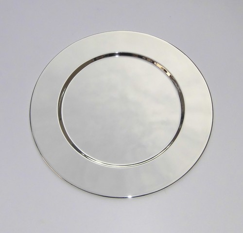 Platzteller versilbert cm - versilbert, 30