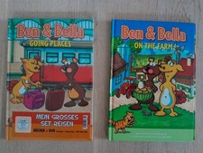 2 Bücher mit 2 DVDs Englisch lernen Ben&Bella, Neu 