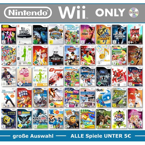 Nintendo wii spiele wahl - spiele-wahl, nur