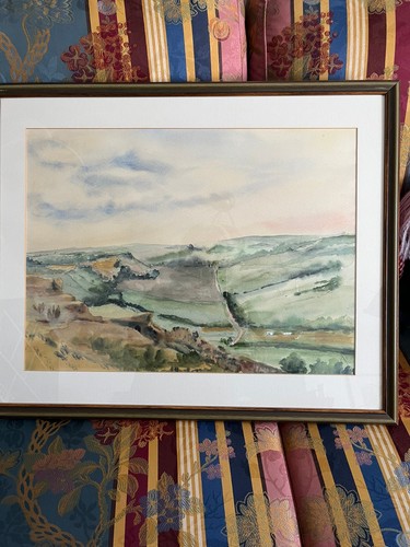 Aquarell bild landschaft - aquarell,