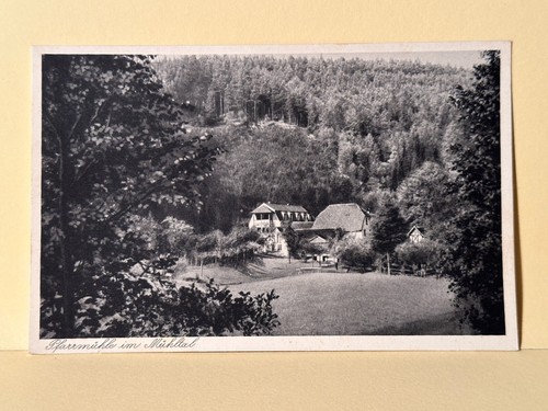 Pfarrmühle im mühltal - ak,,