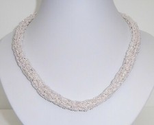 Halskette Collier silberfarbig