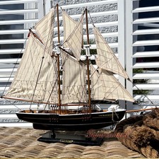 Bluenose Standmodell Dekoschiff Modellschiff Nachbildung Schiffsmodell deko neu