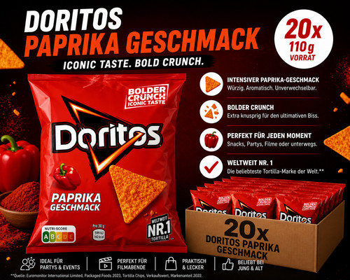 Doritos paprika tortilla - doritos, -tortilla