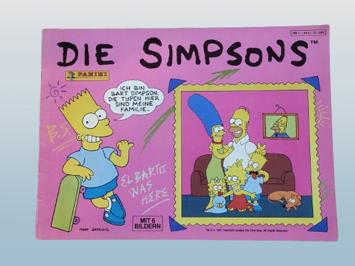 Panini die simpsons - panini,