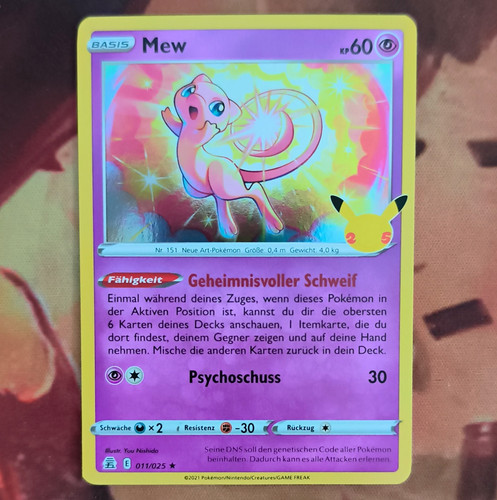 Pokémon tcg mew holo - pokémon,