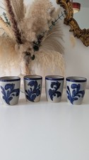 Vintage wein becher steingut - wein,