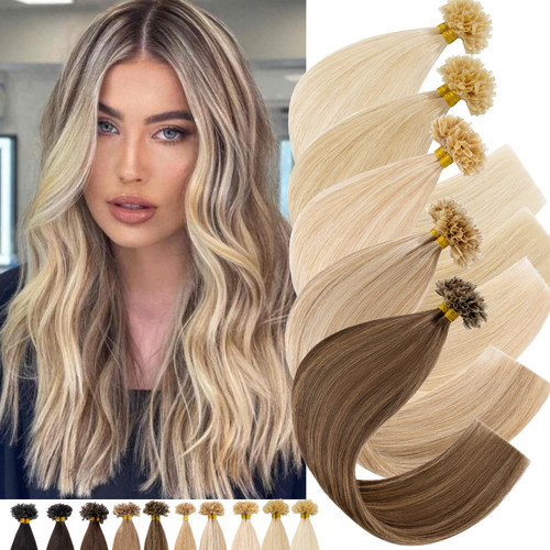 Keratin bonding echthaar - echthaar, hair