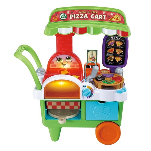 Leap frog build - frog, pizza