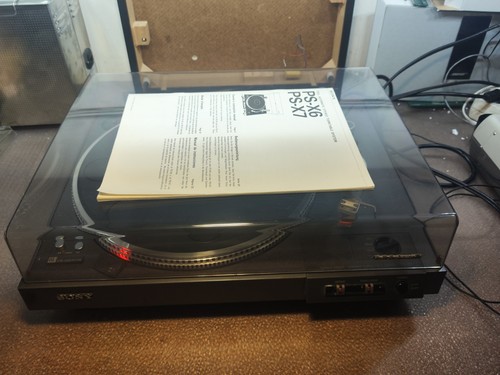 Sony quartz direct - ps-x6,