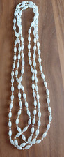 Modeschmuck Kette mit Perlen ca. 185 cm  Perlenkette