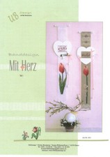 Stickvorlage "Mit Herz"  "