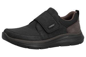 Rieker herren slipper schwarz - slipper,