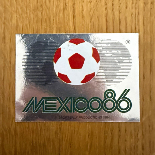Panini mexico fifa - mexico, 86