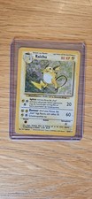 Pokemon Raichu Baseset Holo Wizards Of The Coast
