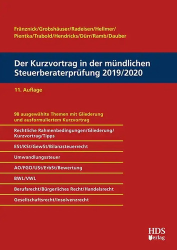 Der kurzvortrag - kurzvortrag, in