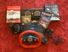 Trust Rally Master Vibration Feedback Lenkrad + Pedale + Joystick + 4 Spiele!!!