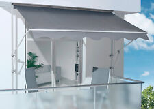 Klemmmarkise Spettmann Fallarmmarkise, ca.300 x 160 cm - Uni Grau