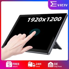 10.1" Touchscreen Raspberry Pi Portable Monitor 1920*1200 IPS FHD With Case &Fan