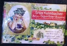Kulmbacher brauerei bier blech - brauerei,