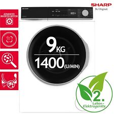Waschmaschine AquaStop Inverter Motor 9kg Sharp ES-BRO914WA-DE RO_ESBRO914WADE_R